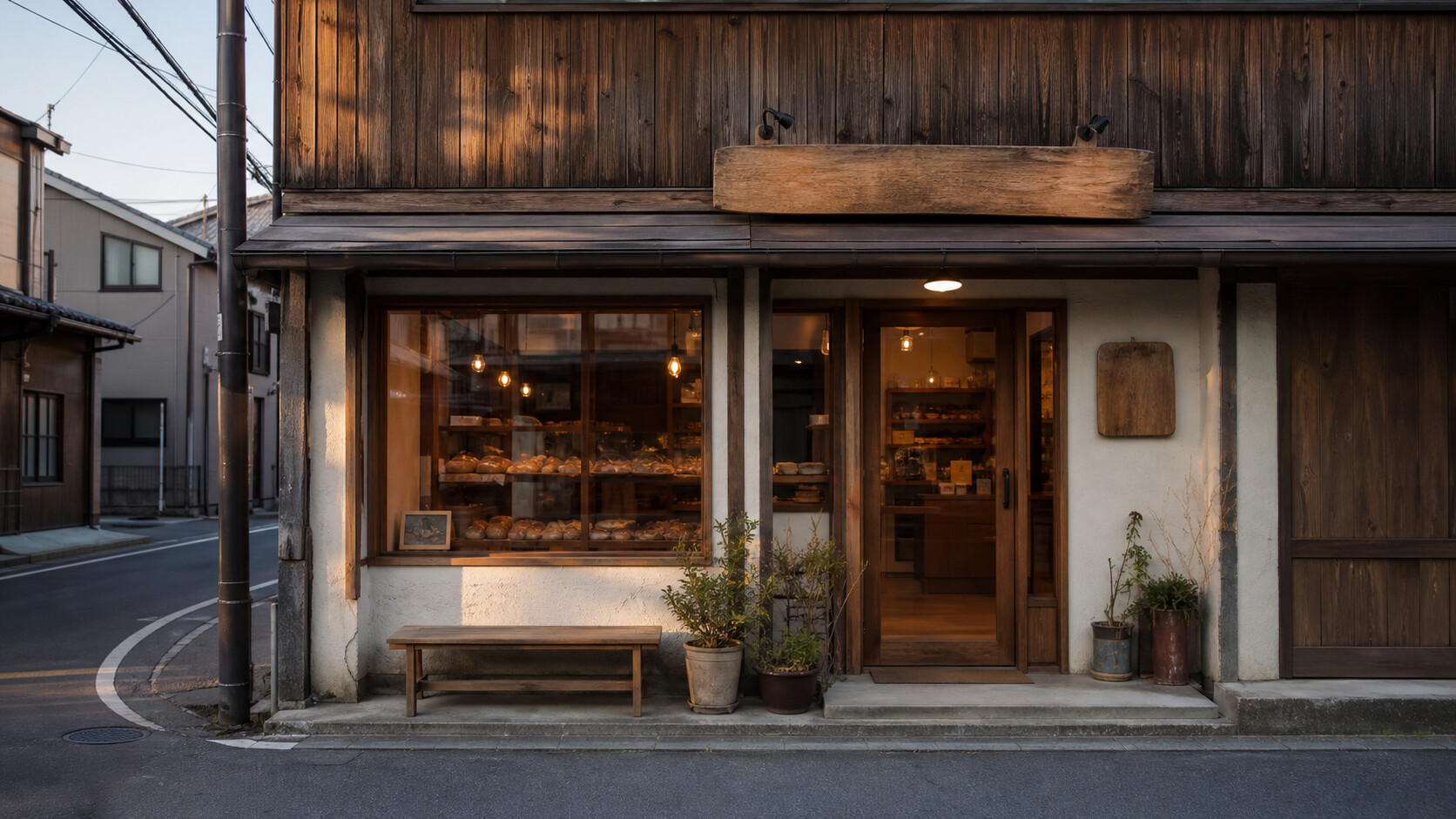 パン工房ひだまりの外観